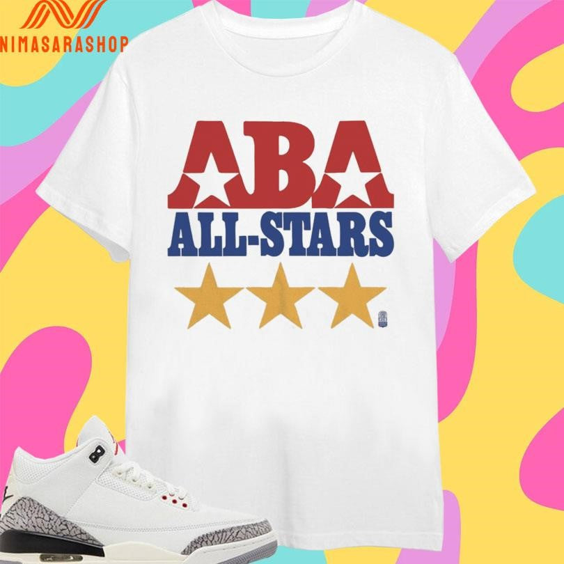 ABA American Basketball Association All-Star Shirts