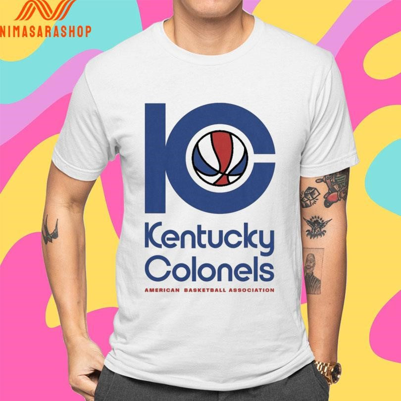 ABA Kentucky Colonels American Basketball Association Retro Logo Shirts