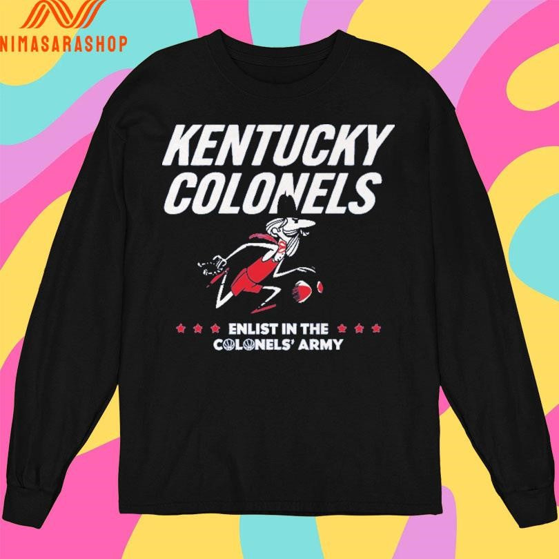 ABA Kentucky Colonels Enlist In The Colonel Army Shirts