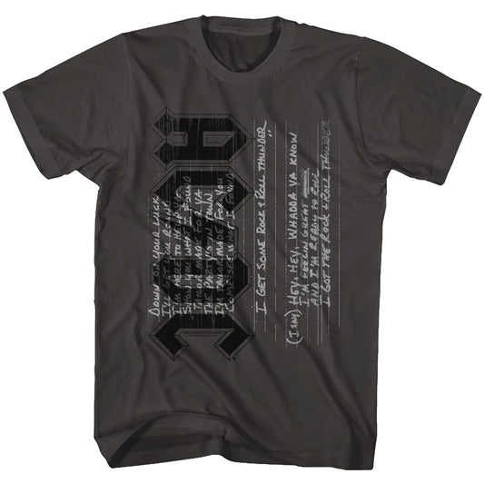 AC/DC Eye-Catching T-Shirt, Rock & Roll Thunder Tour