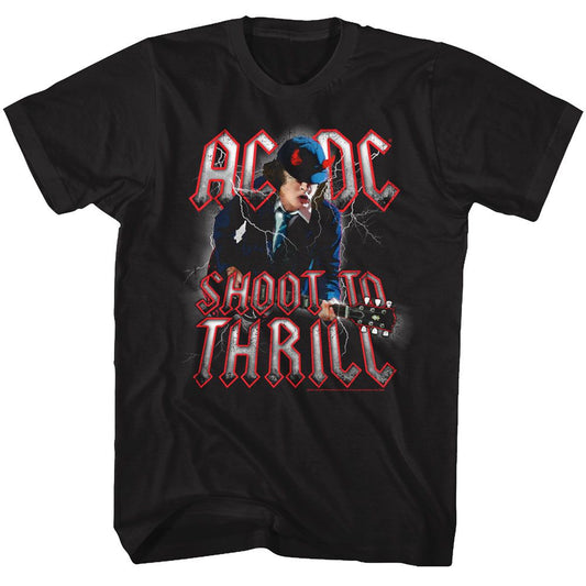 AC/DC Eye-Catching T-Shirt, Shoot To Thrill Style001