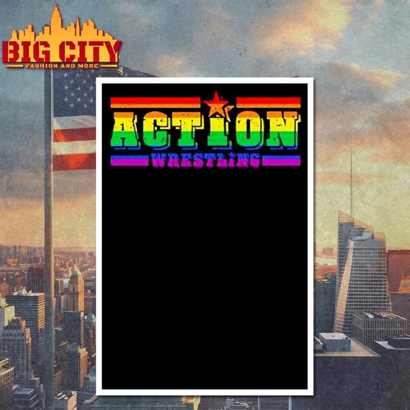 ACTION Pride Rainbow Shirt