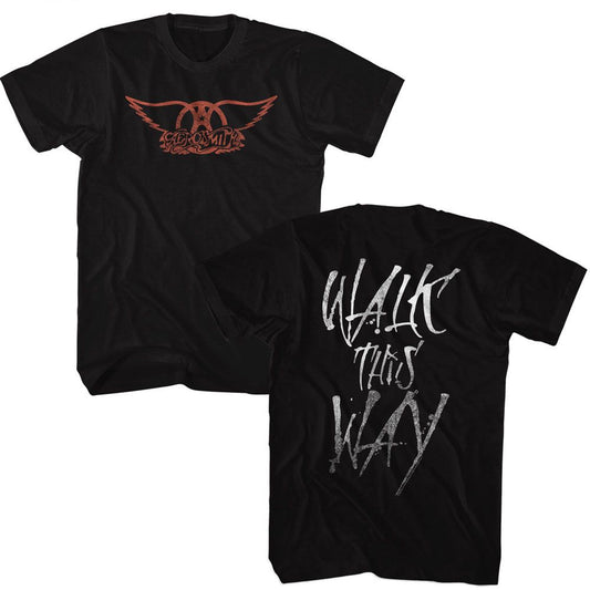 Aerosmith Walk This Way Official T-Shirt