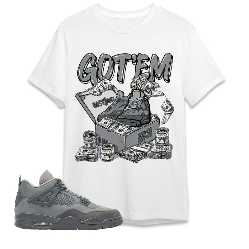 AJ 4 Pari Unisex T-Shirt, Dollar Sneaker Box, Shirt To Match Sneaker, Back To School Gift Hoodie, Sweatshirt