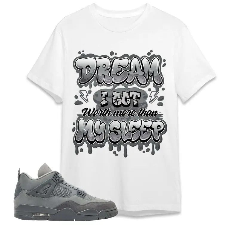 AJ 4 Pari Unisex T-Shirt, Dream Over Rest, Shirt To Match Sneaker, Back To School Gift Hoodie, Sweatshirt | UrbanDripWear.com