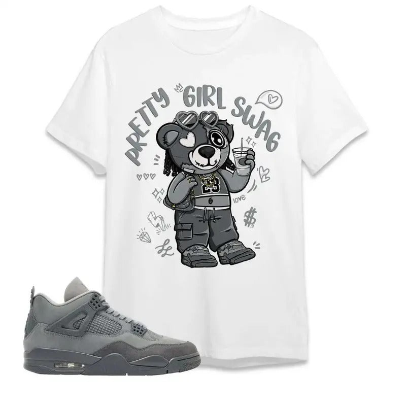 AJ 4 Pari Unisex T-Shirt, Pretty Girl Swag BER, Shirt To Match Sneaker Hoodie, Sweatshirt | UrbanDripWear.com