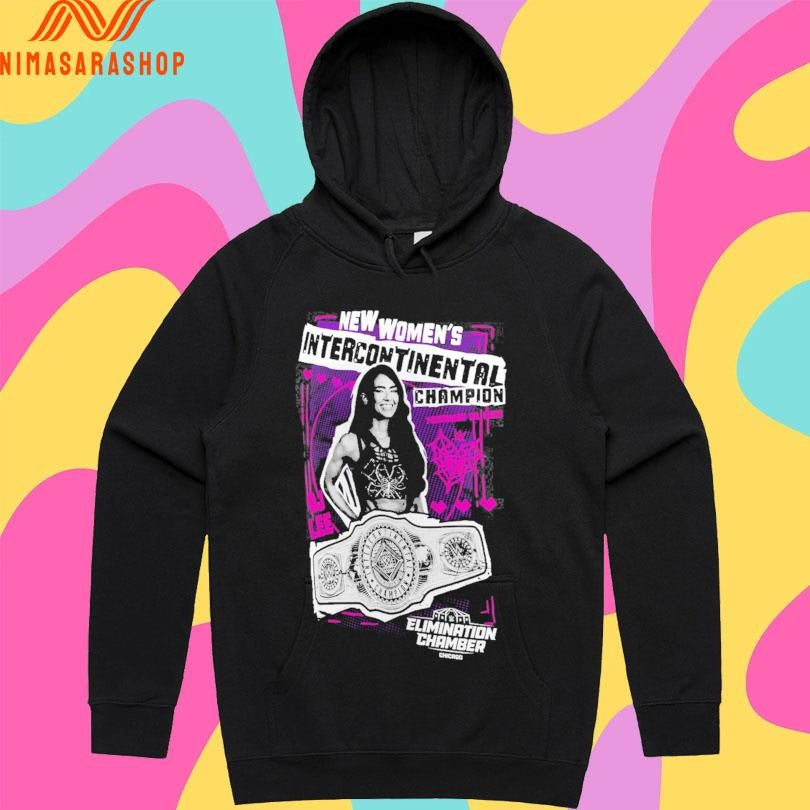 AJ Lee Elimination Chamber 2026 Women’s Intercontinental Championship Winner Shirts