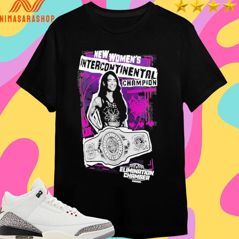 AJ Lee Elimination Chamber 2026 Women’s Intercontinental Championship Winner Shirts