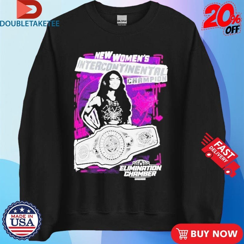 AJ Lee Elimination Chamber 2026 Women’s Intercontinental Championship Winner Shirts