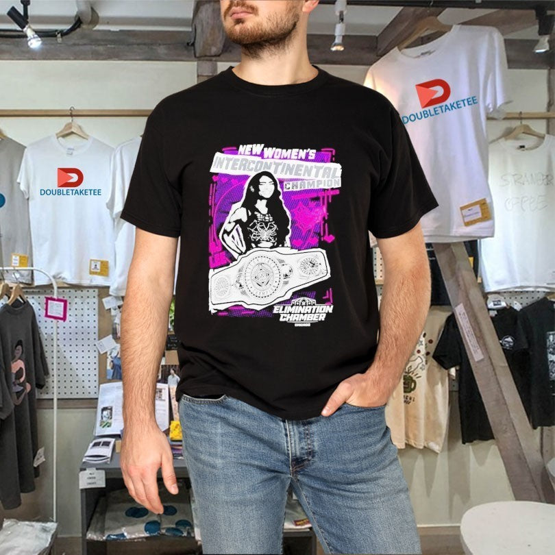 AJ Lee Elimination Chamber 2026 Women’s Intercontinental Championship Winner Shirts