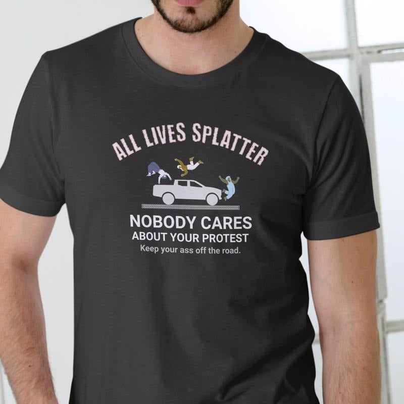 ALL LIVES, PROTEST T Shirt, Unisex, Cotton Hoodie, Sweatshirt | UrbanDripWear.com