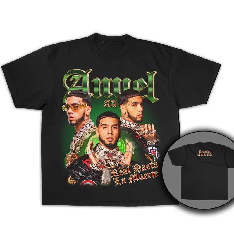 ANUEL REAL hasta la muerte Shirt Gift for Fan Hoodie, Sweatshirt | UrbanDripWear.com
