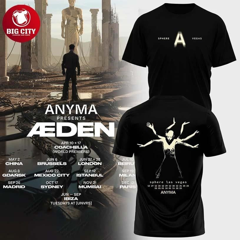ANYMA presents AEDEN Edition Two Sided Shirt