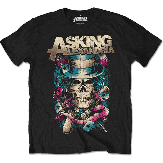 ASKING ALEXANDRIA Attractive T-Shirt, Hat Skull