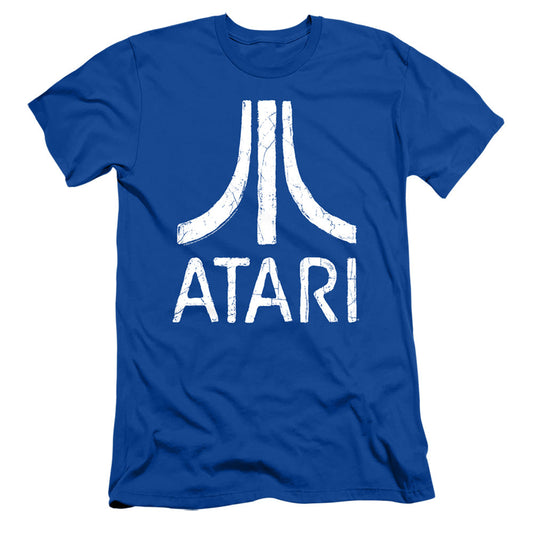 Atari Rough Logo - Men's Slim Fit T-Shirt
