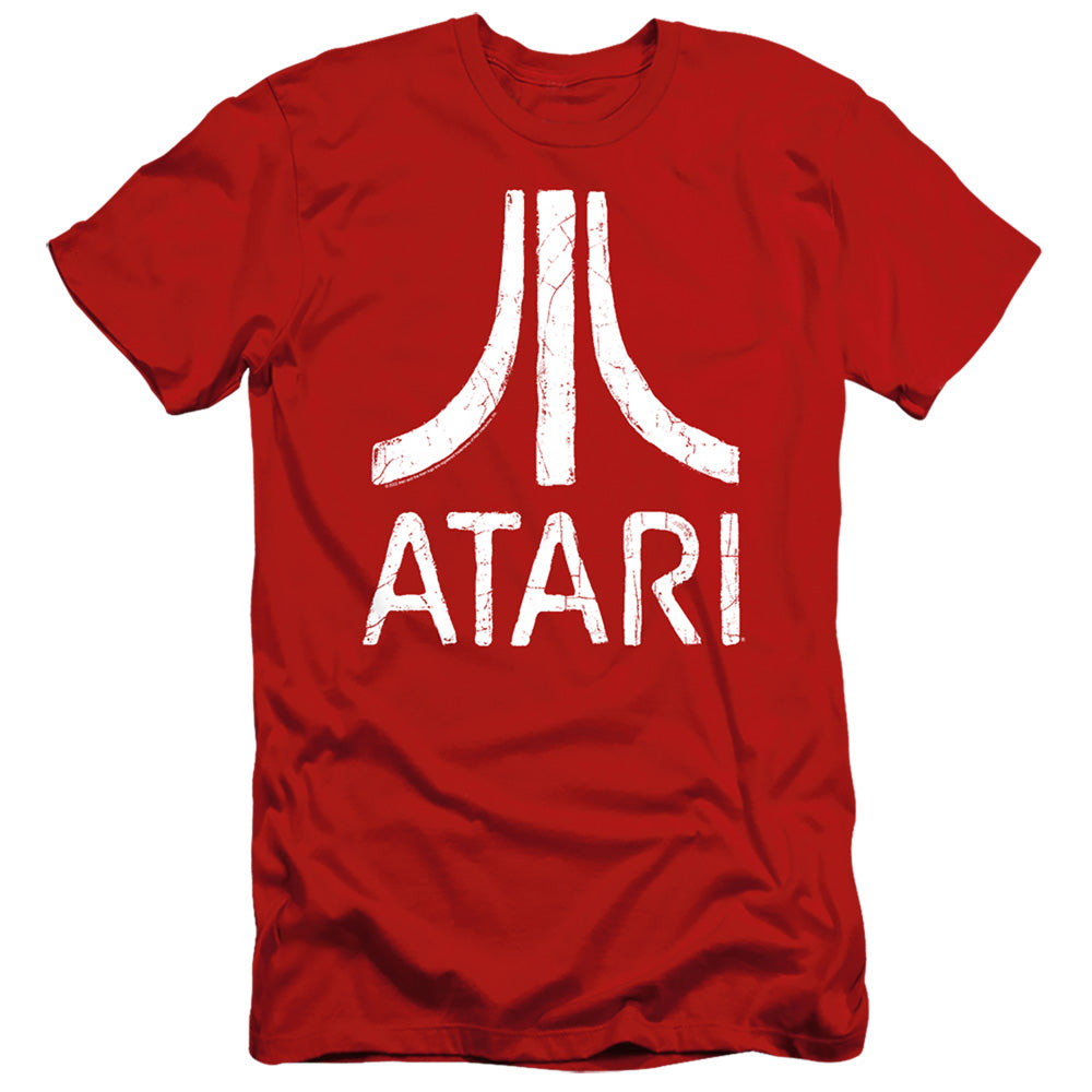 Atari Rough Logo - Men's Slim Fit T-Shirt Style001