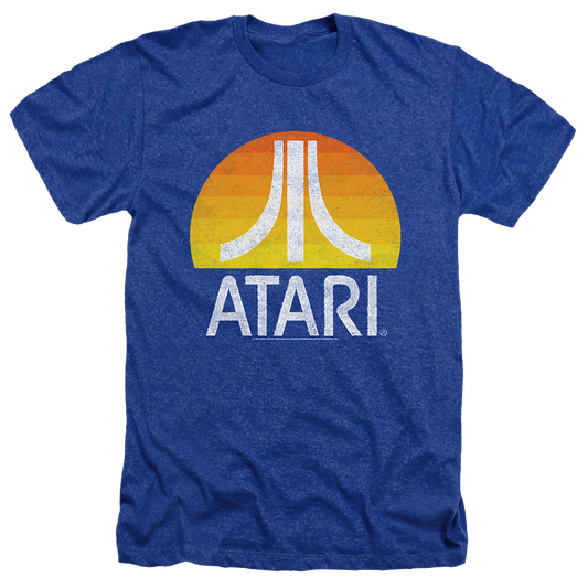 Atari Sunrise Eroded - Men's Heather T-Shirt