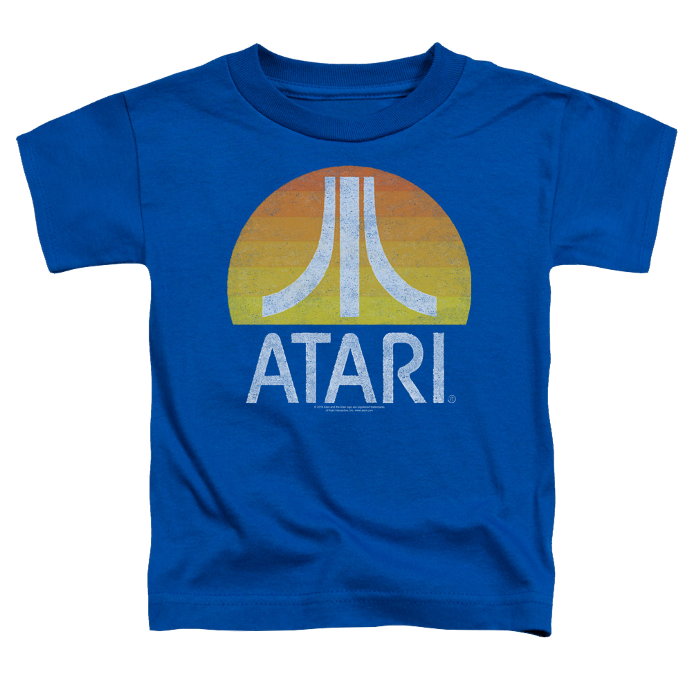 Atari Sunrise Eroded - Kid's T-Shirt (Ages 4-7)