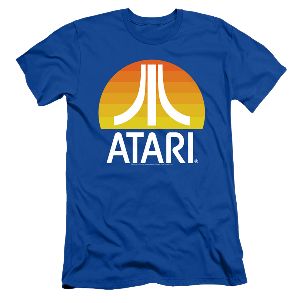 Atari Sunrise Clean - Men's Slim Fit T-Shirt