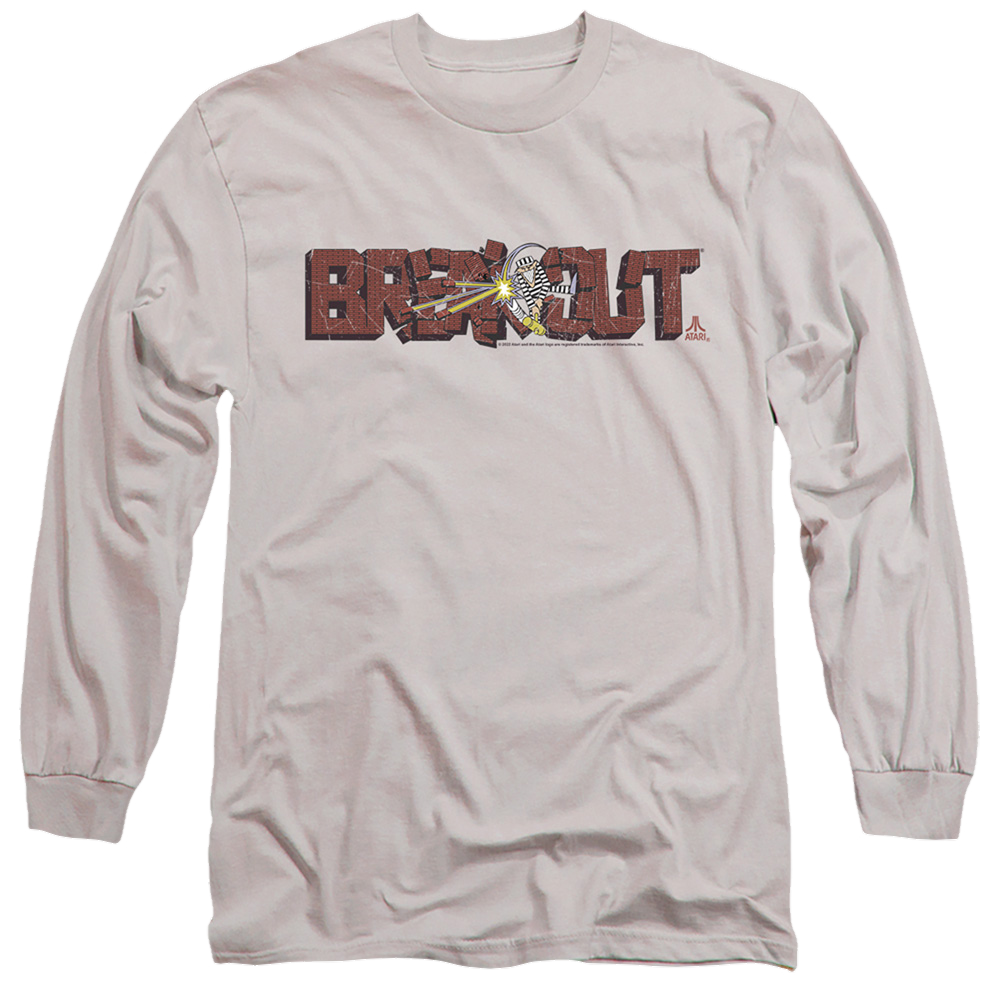 Atari Breakout Distressed - Men's Long Sleeve T-Shirt