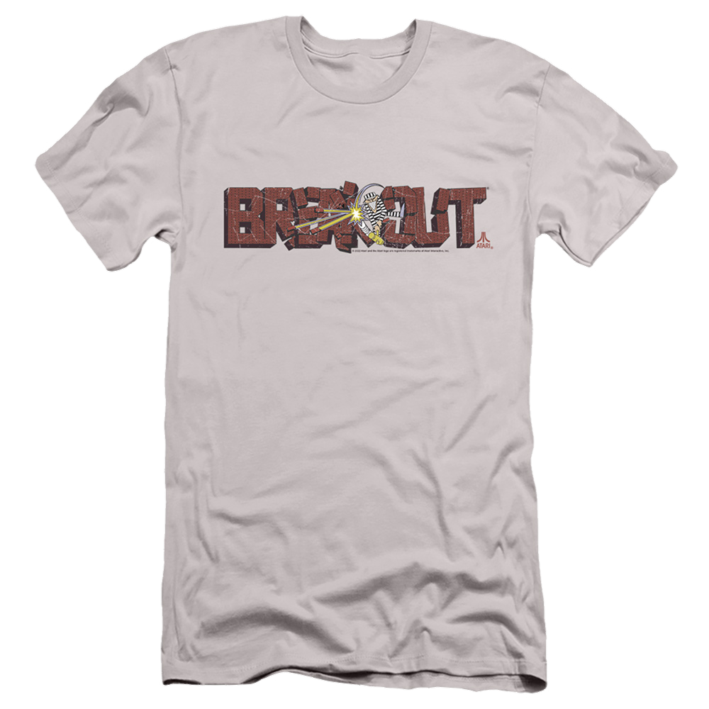 Atari Breakout Distressed - Men's Slim Fit T-Shirt