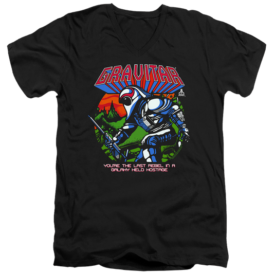 Atari Last Rebel - Men's V-Neck T-Shirt