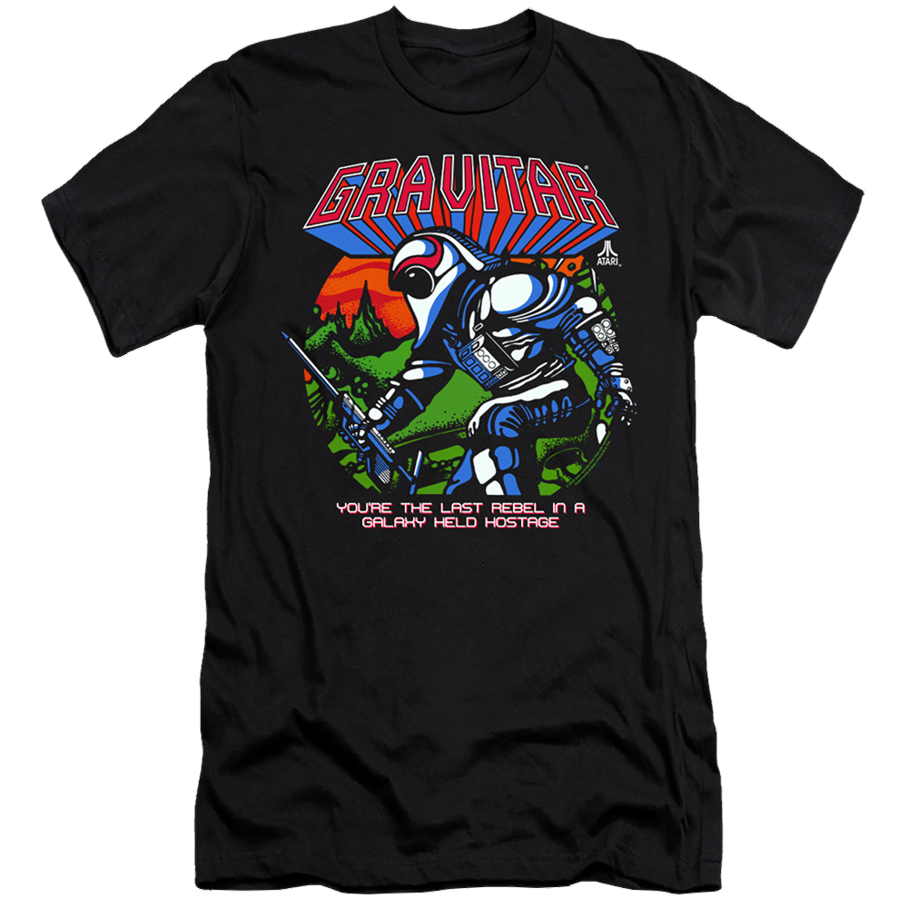 Atari Last Rebel - Men's Premium Slim Fit T-Shirt
