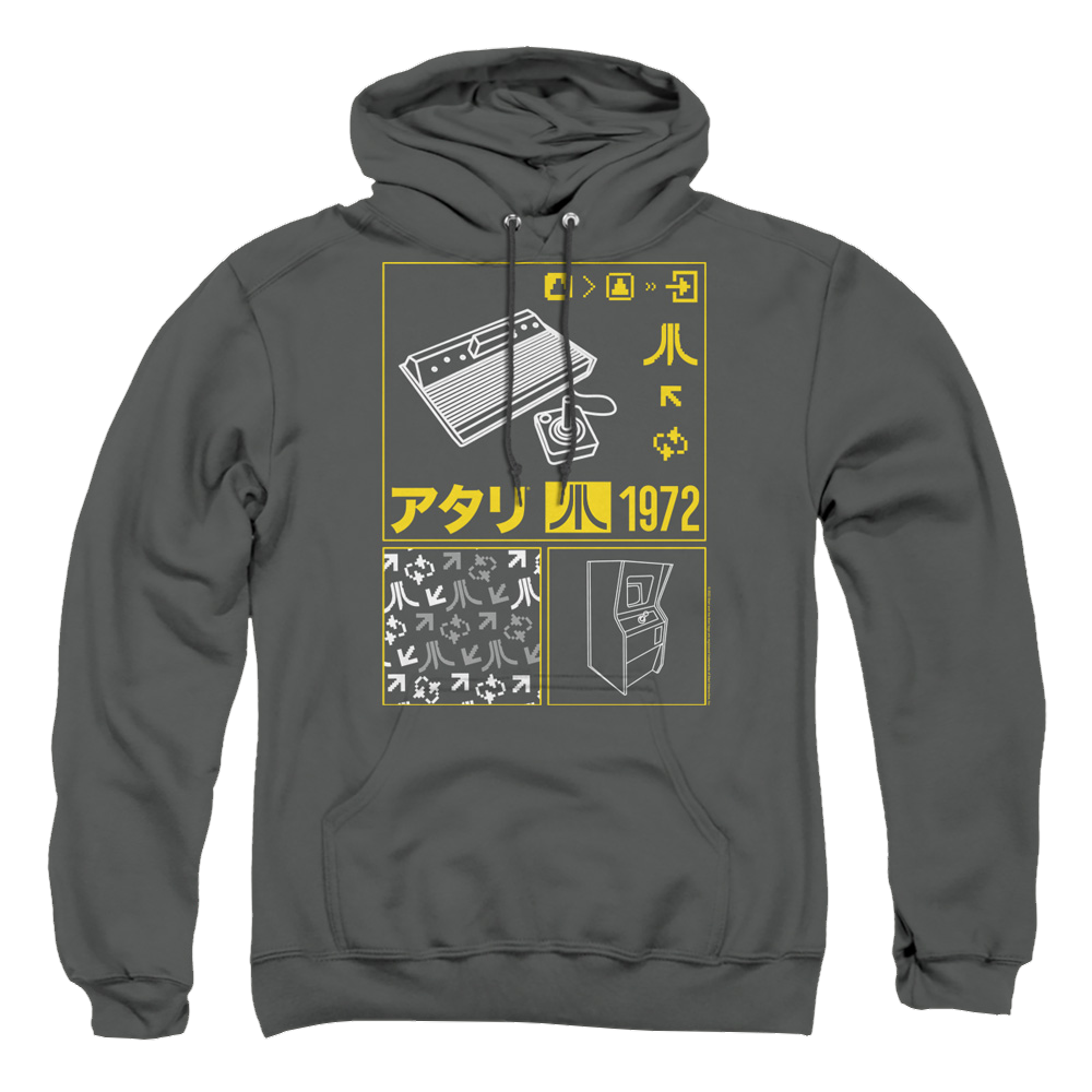 Atari Kanji Squares - Pullover Hoodie