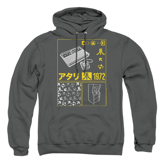 Atari Kanji Squares - Pullover Hoodie