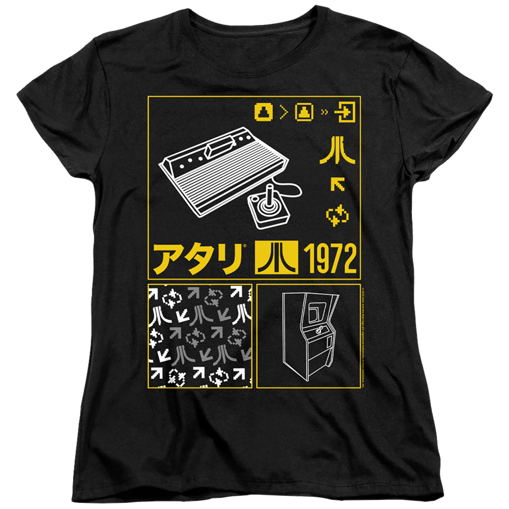 Atari Kanji Squares - Women's T-Shirt