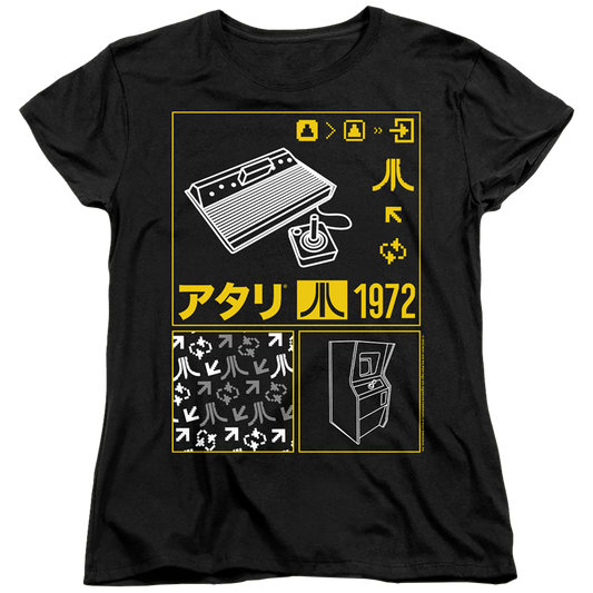 Atari Kanji Squares - Women's T-Shirt