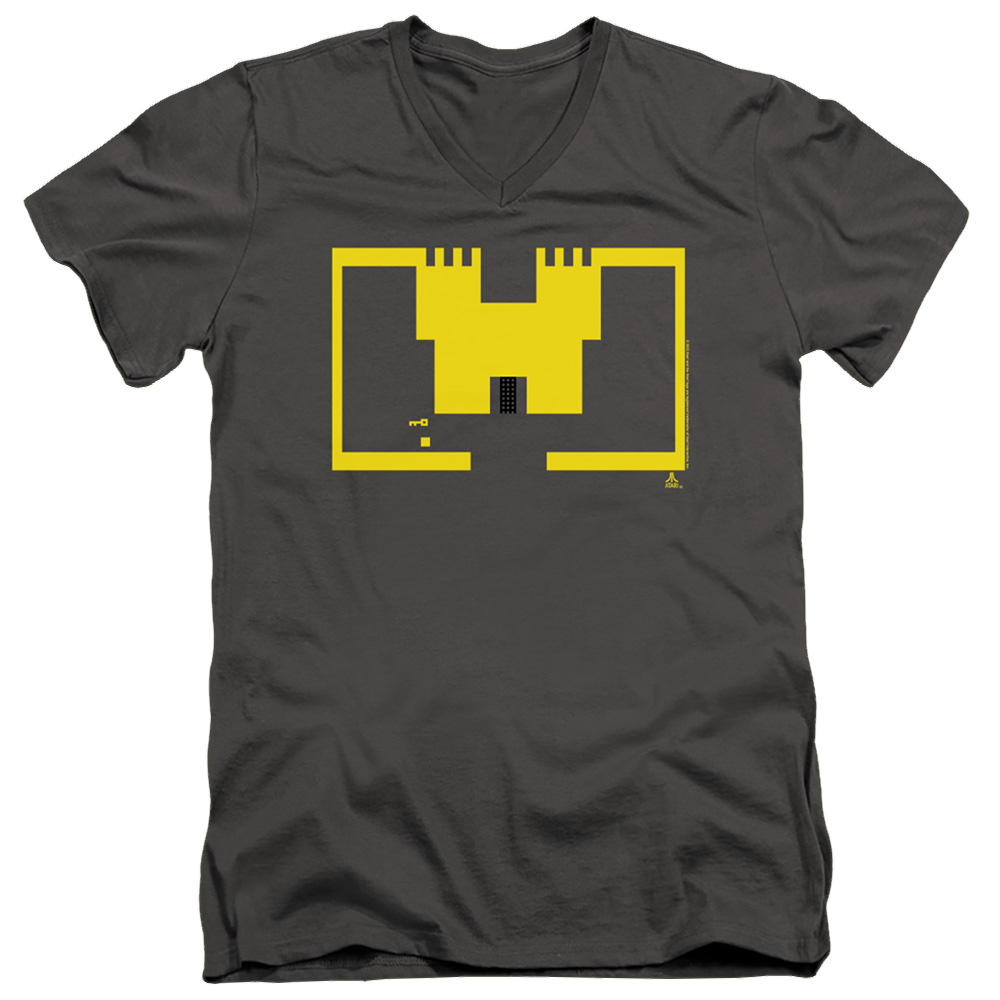 Atari Adventure Screen Art - Men's V-Neck T-Shirt