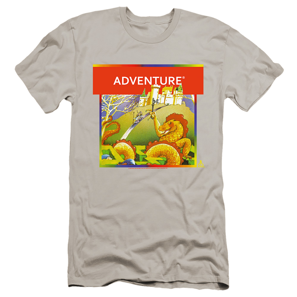 Atari Adventure Box Art - Men's Premium Slim Fit T-Shirt
