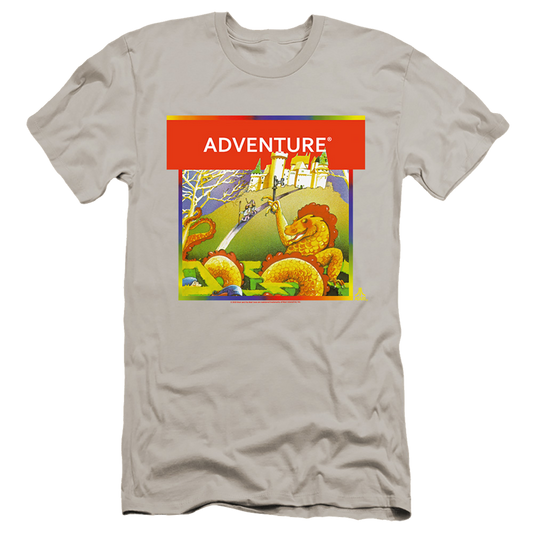 Atari Adventure Box Art - Men's Premium Slim Fit T-Shirt