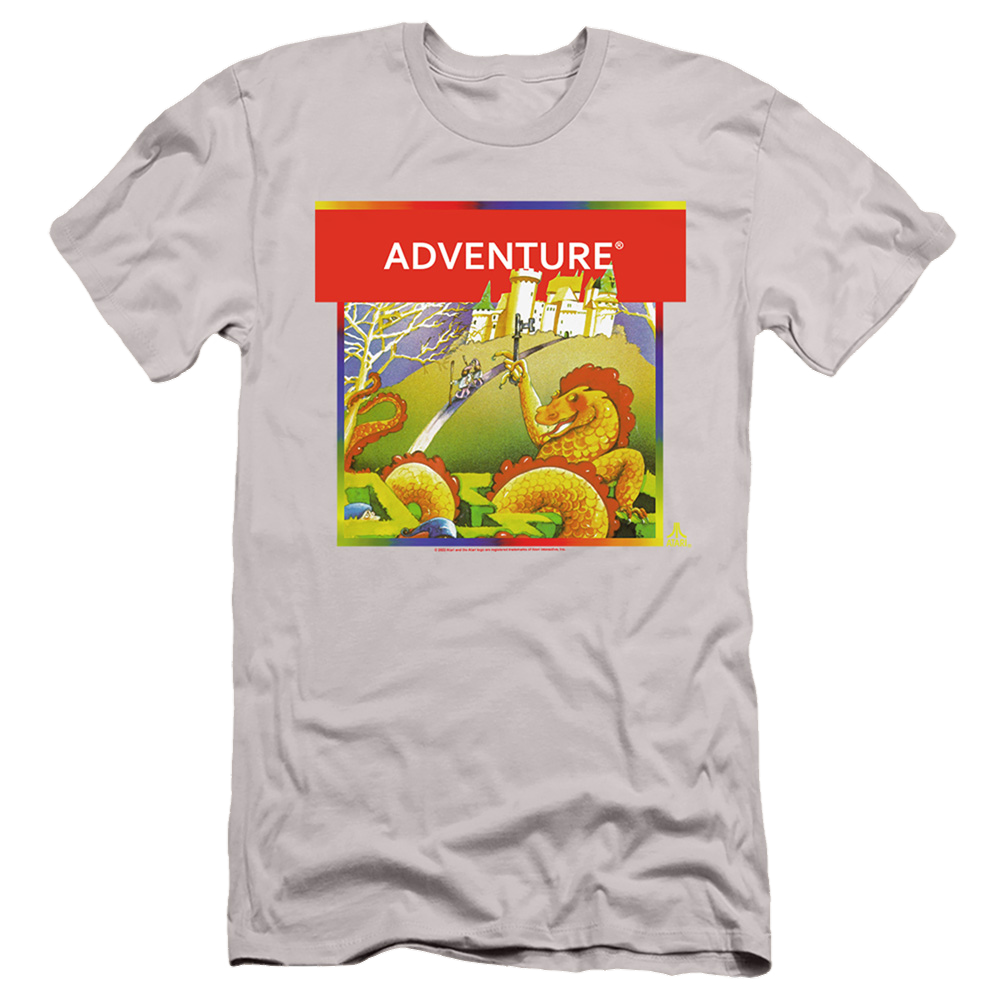 Atari Adventure Box Art - Men's Slim Fit T-Shirt