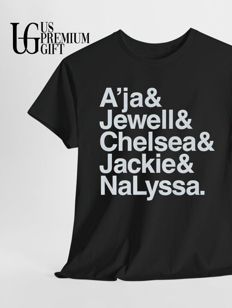 A_ja Jewell Chelsea Jackie and NaLyssa WNBA players Las Vegas Women’s Basketball Ampersand 2026 shirt