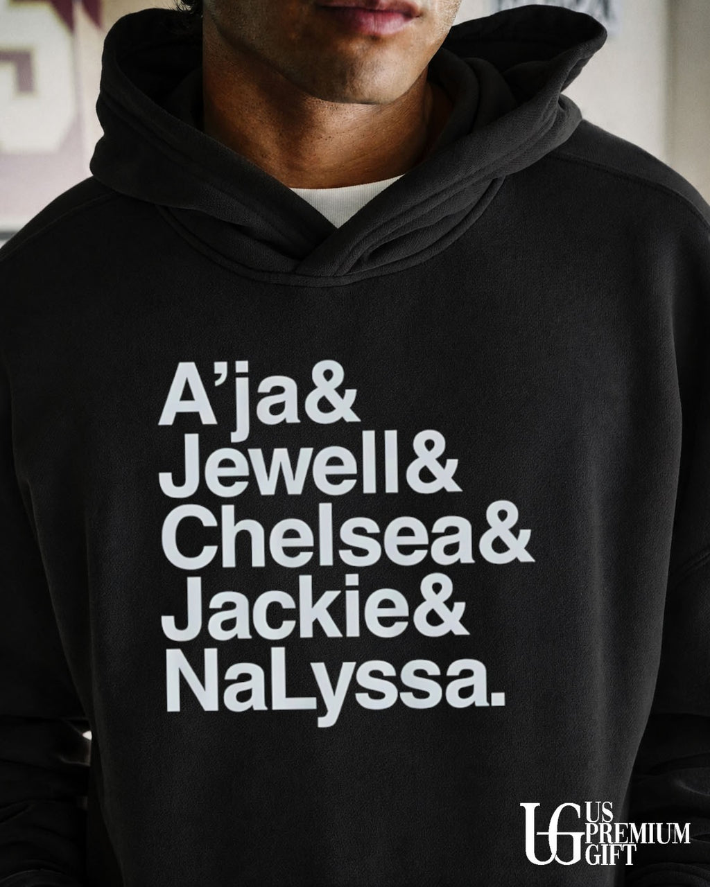 A_ja Jewell Chelsea Jackie and NaLyssa WNBA players Las Vegas Women’s Basketball Ampersand 2026 shirt