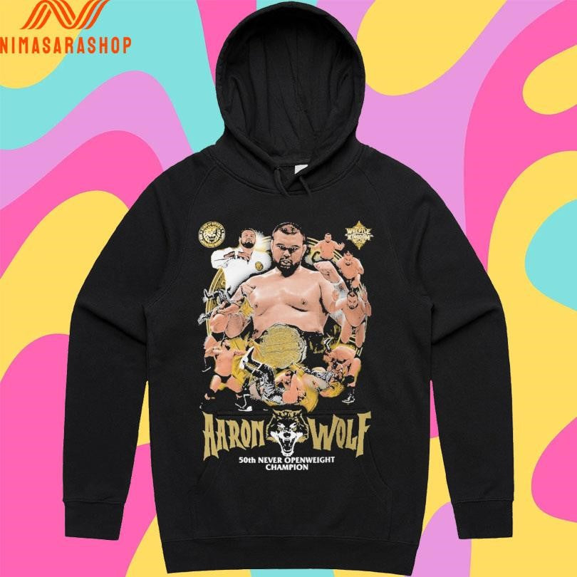 Aaron Wolf 50th Never Openweight Champion Shirts