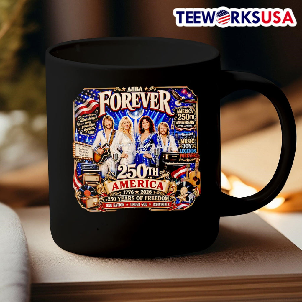 Abba Forever Music Brings Every Generation Together America 250Th Anniversary 1776 2026 Shirt