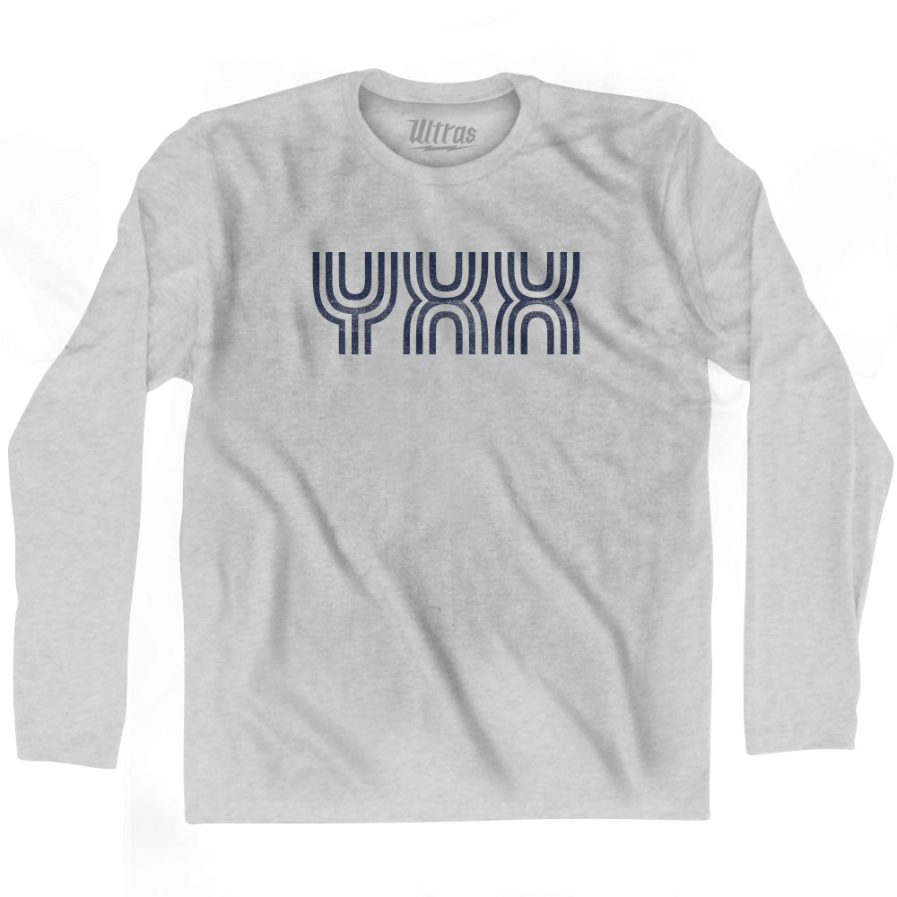 Abbotsford YXX Airport Adult Cotton Long Sleeve T-shirt Style001