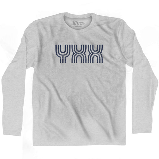 Abbotsford YXX Airport Adult Cotton Long Sleeve T-shirt Style001