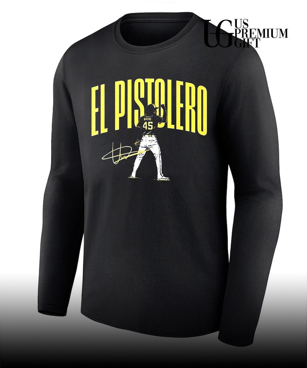 Abner Uribe El Pistolero Milwaukee Brewers baseball signature shirt