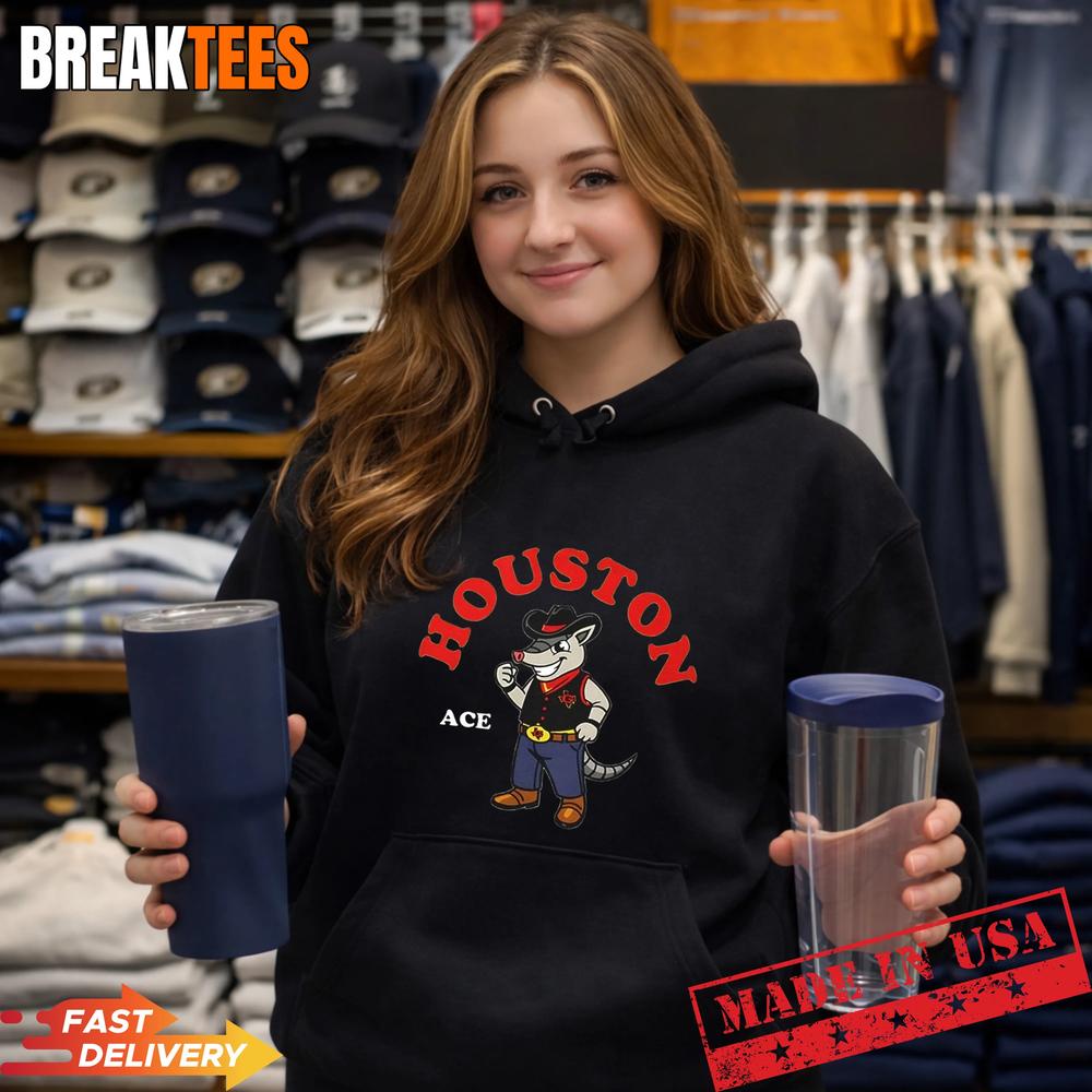 Ace Houston Gamblers Football 2026 Mascot T-Shirt
