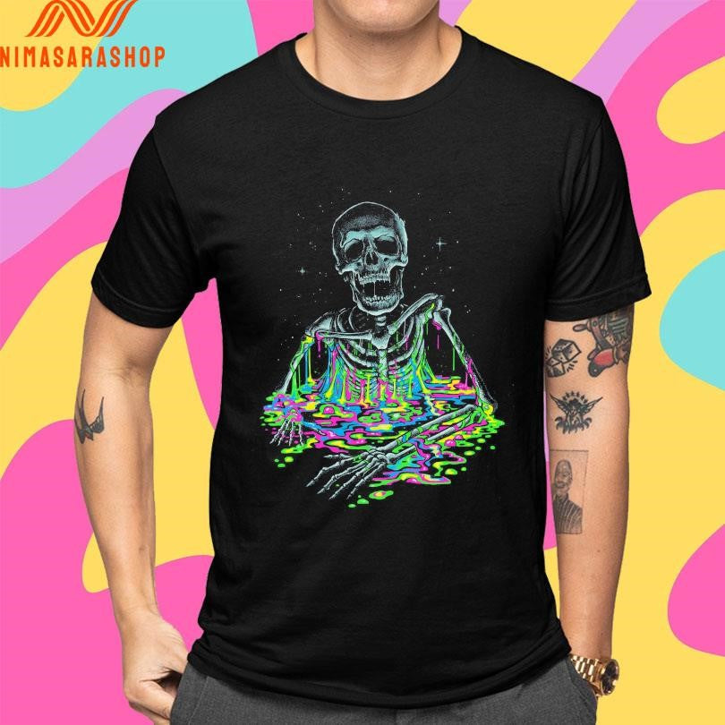 Acid Bones Glow-in-the-Dark Skeleton Shirts