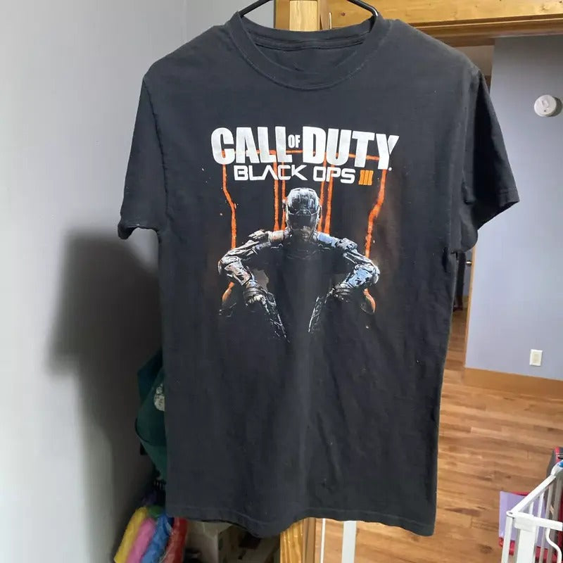 Activision Call Of Duty Black Ops 3 Promo Black T-Shirt Hoodie, Sweatshirt | UrbanDripWear.com