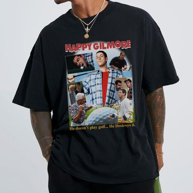 Ad4m Sandl4r Happy Gilmore Vintage Sweatshirt Tshirt, Ad4m Sandl4r Shirt, Ad4m Sandl4r Funny Shirt, Actors Tshirt,...