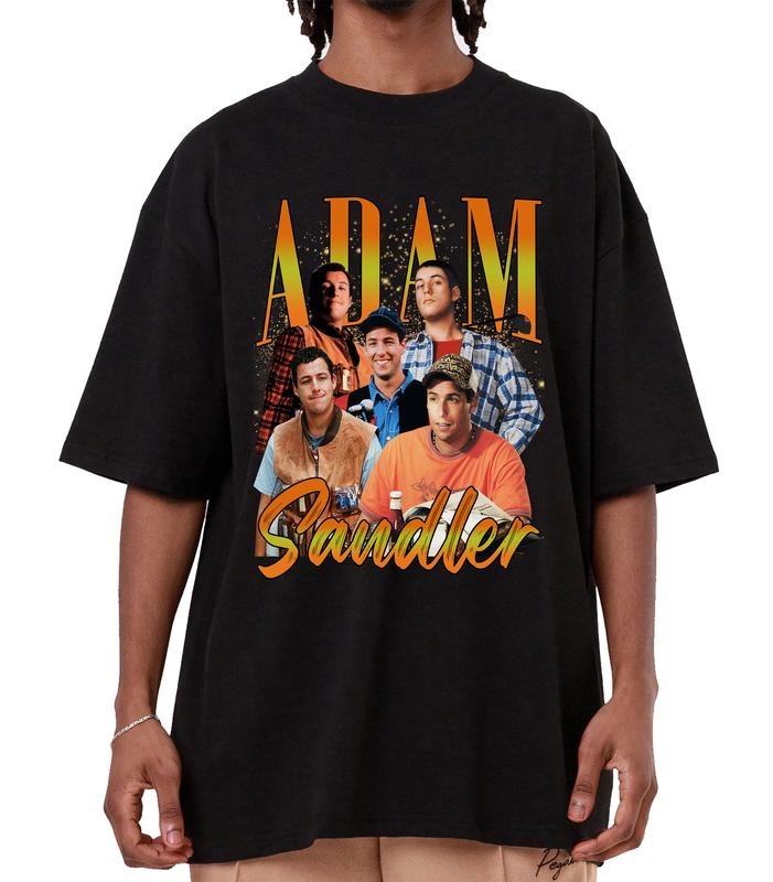 Adam Sandler Graphic T-shirt, Retro 90's Adam Sandler Fans Homage T-shirt, Gift For Women and Men Hoodie, Sweatshirt