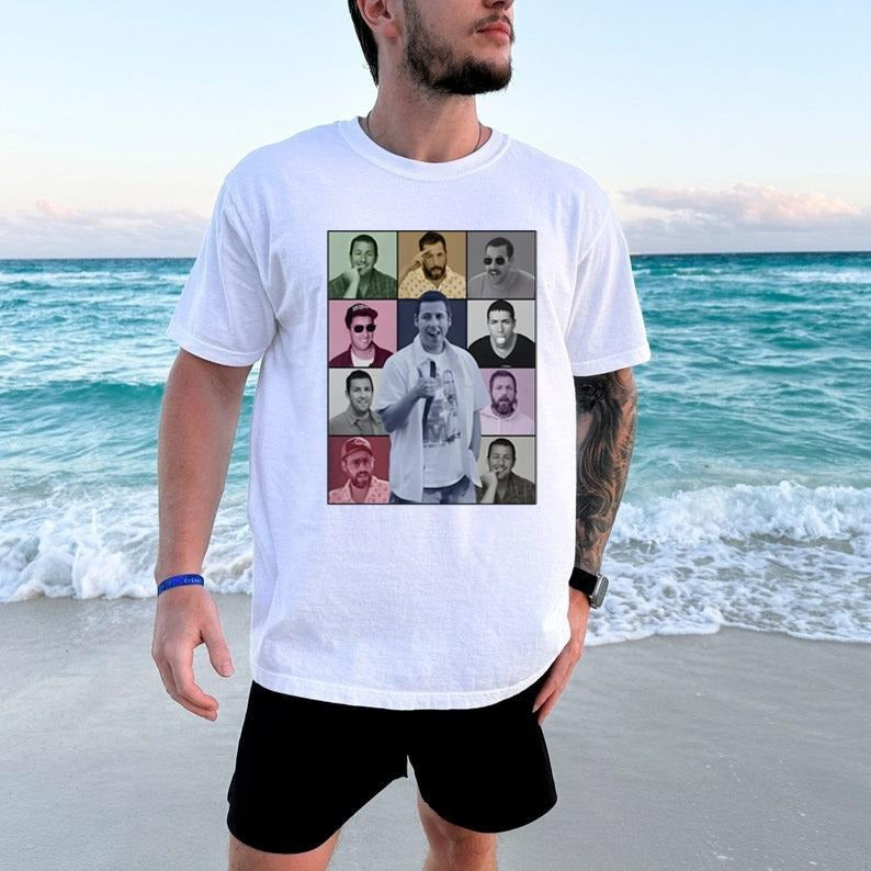 Adam Sandler Tee Shirt, Adam Sandler Fan Gift, Adam Sandler Gift For Men And Women, Unisex Style Shirt Shortsleeve Casual...