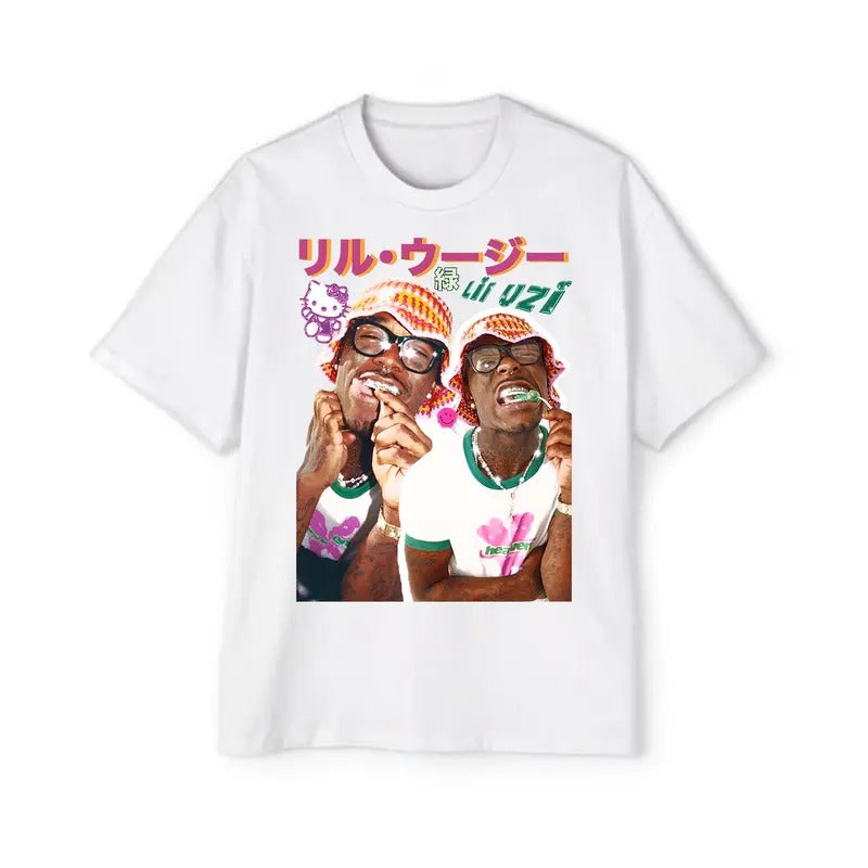 Add Some Extra Flair to Your Everyday Look with the Lilll Uziii Kittyyy Tee Shirt Hoodie, Sweatshirt | UrbanDripWear.com