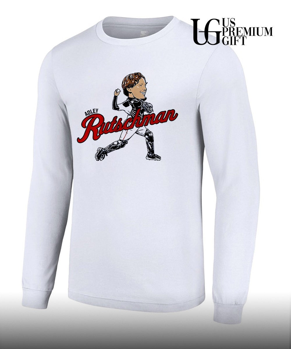 Adley Rutschman Boston Red Sox baseball caricature shirt